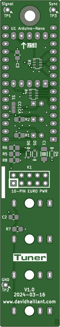 PCB rear side